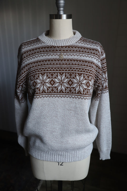 Vintage acrylic sweater size M