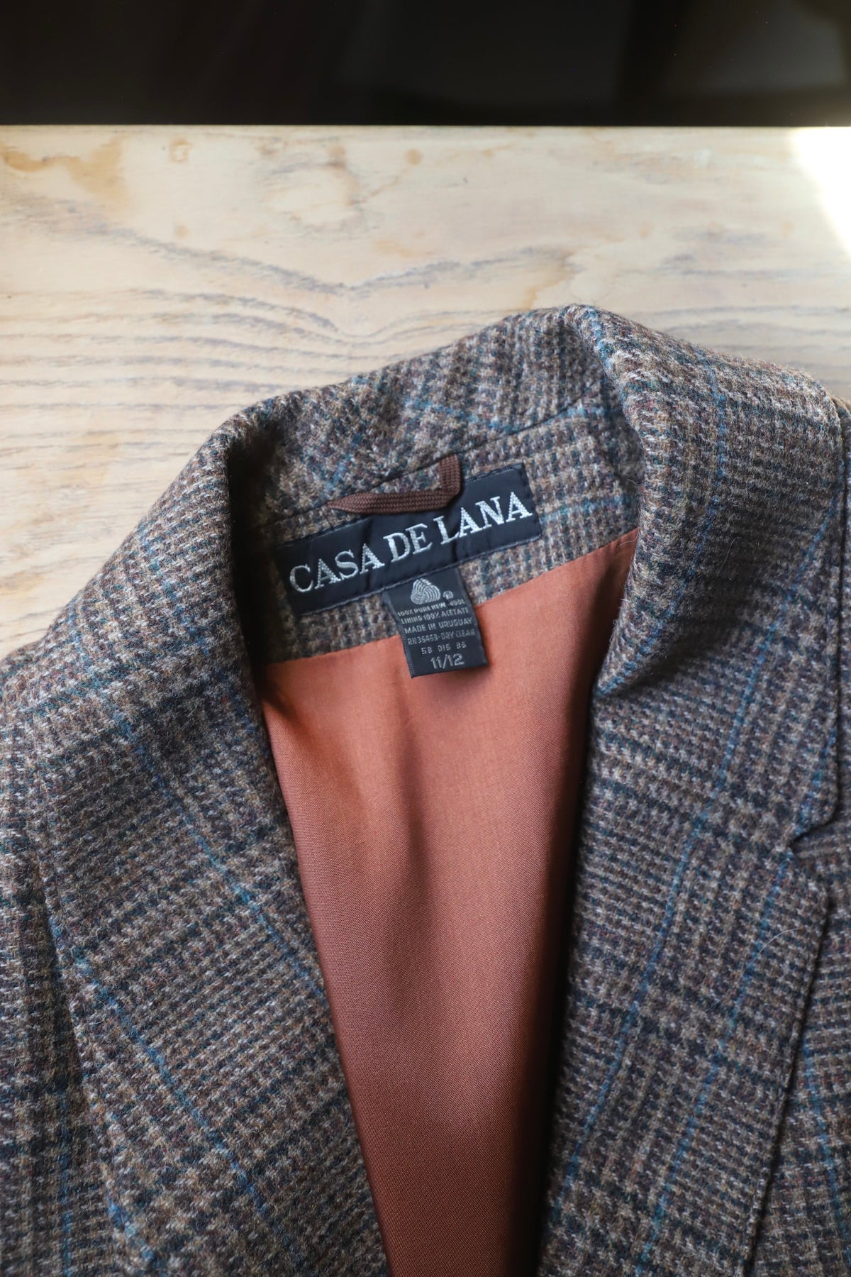 Vintage Pure wool blazer