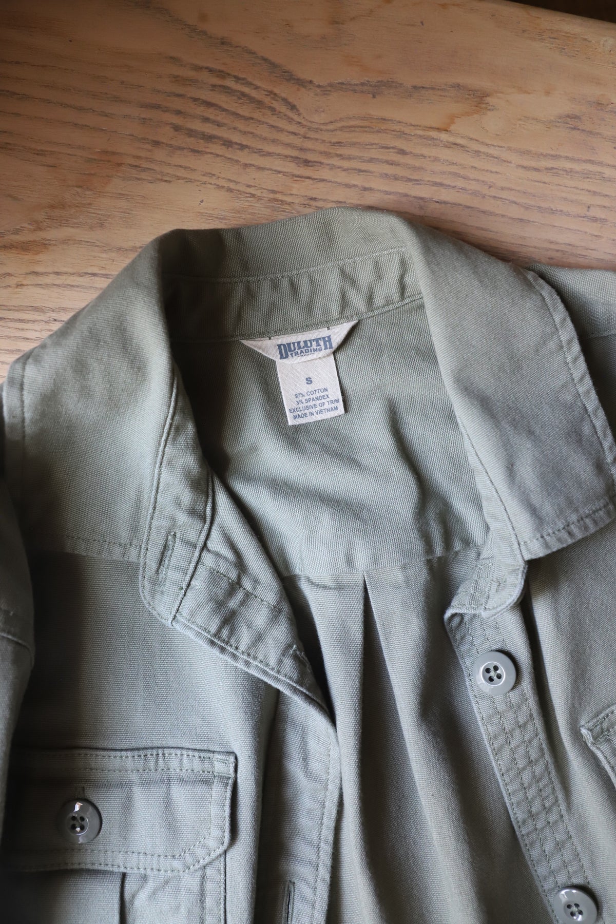 Duluth Trading shacket size S