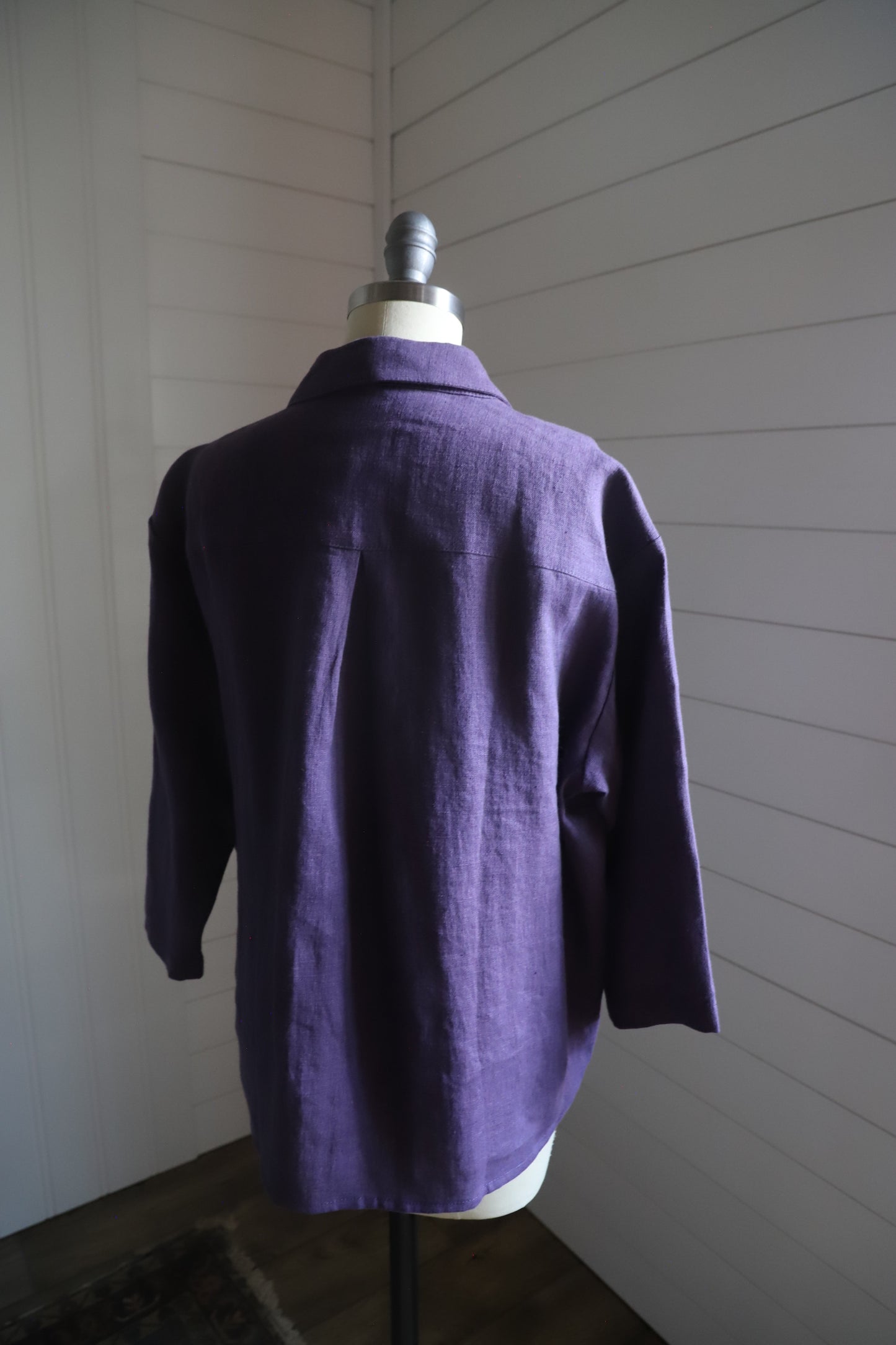 NWT OffOn 100% linen blouse size M