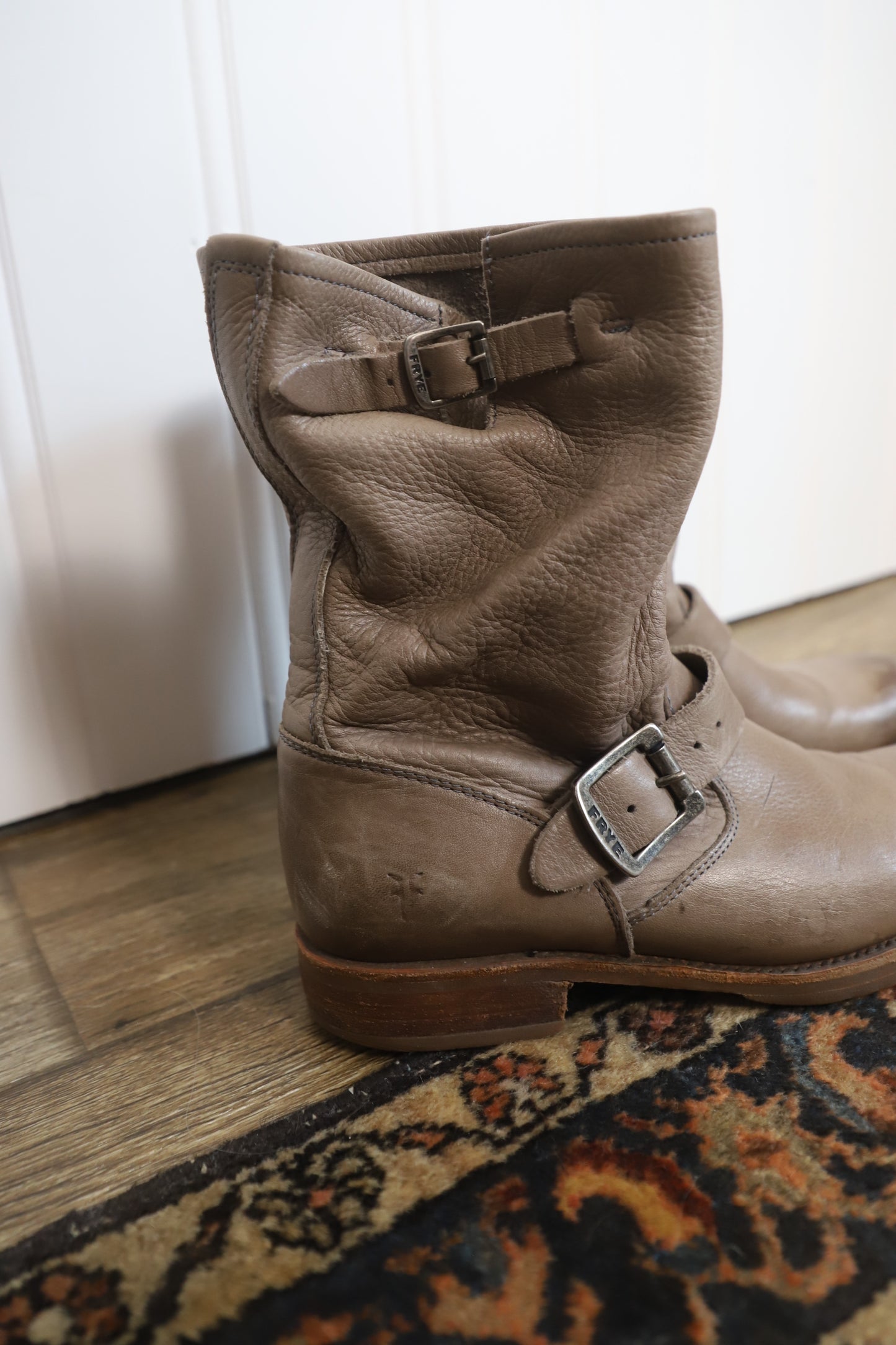 Frye lug boots size 7
