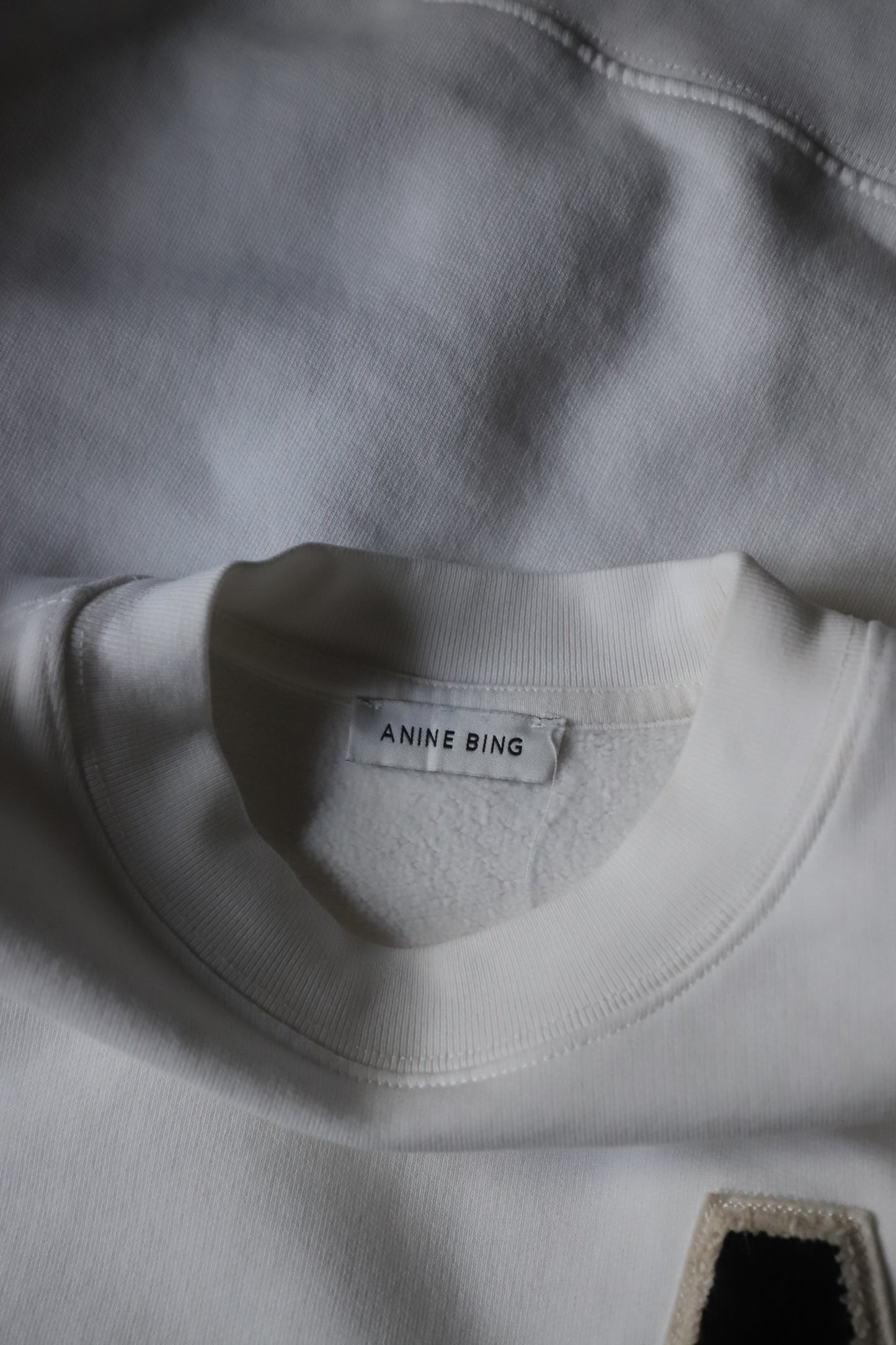 Anine Bing Oversized letterman sweatshirt size XXS