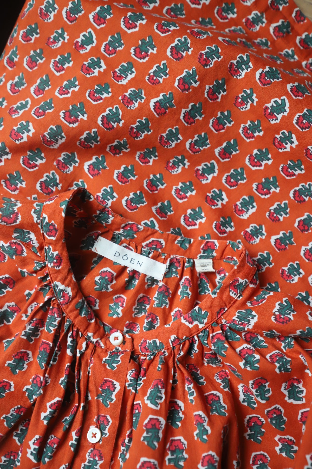 Doen cotton blouse size XS