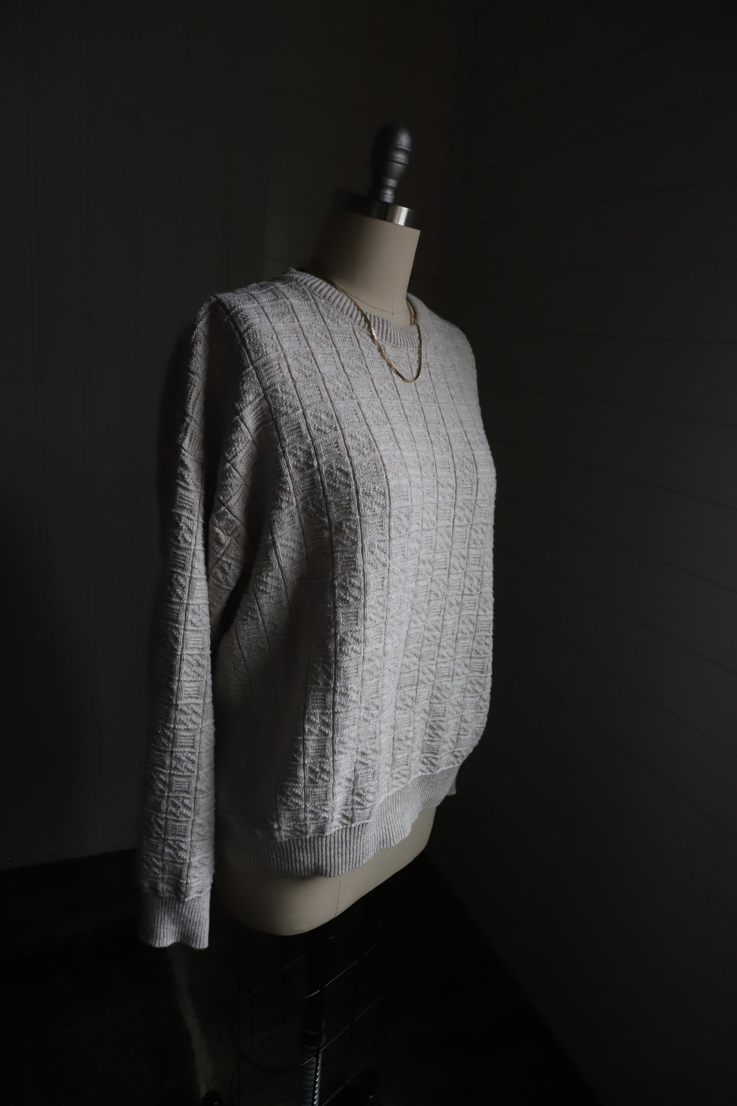 Vintage cotton blend sweater