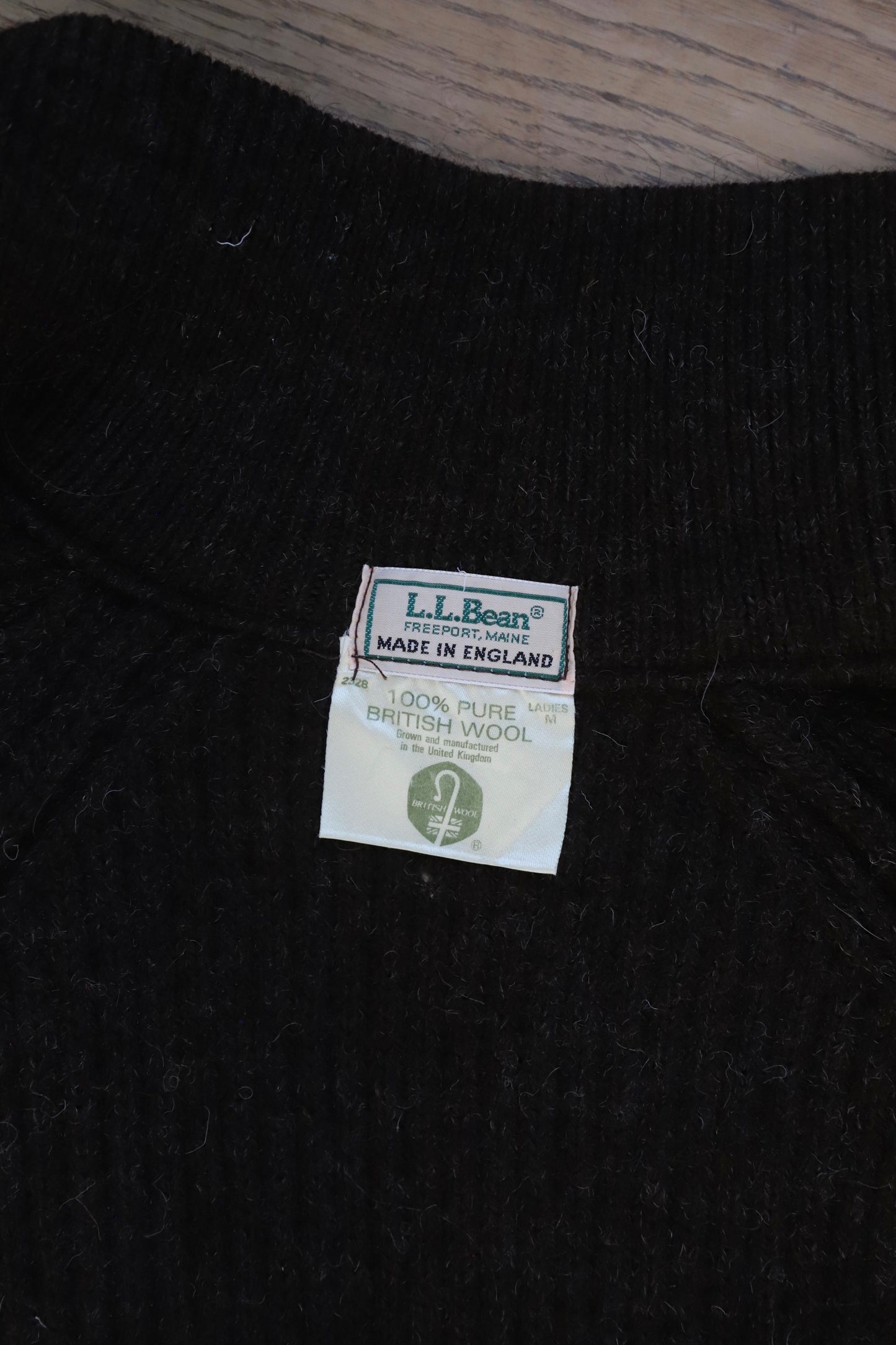 Vintage made in England LLBean zip up