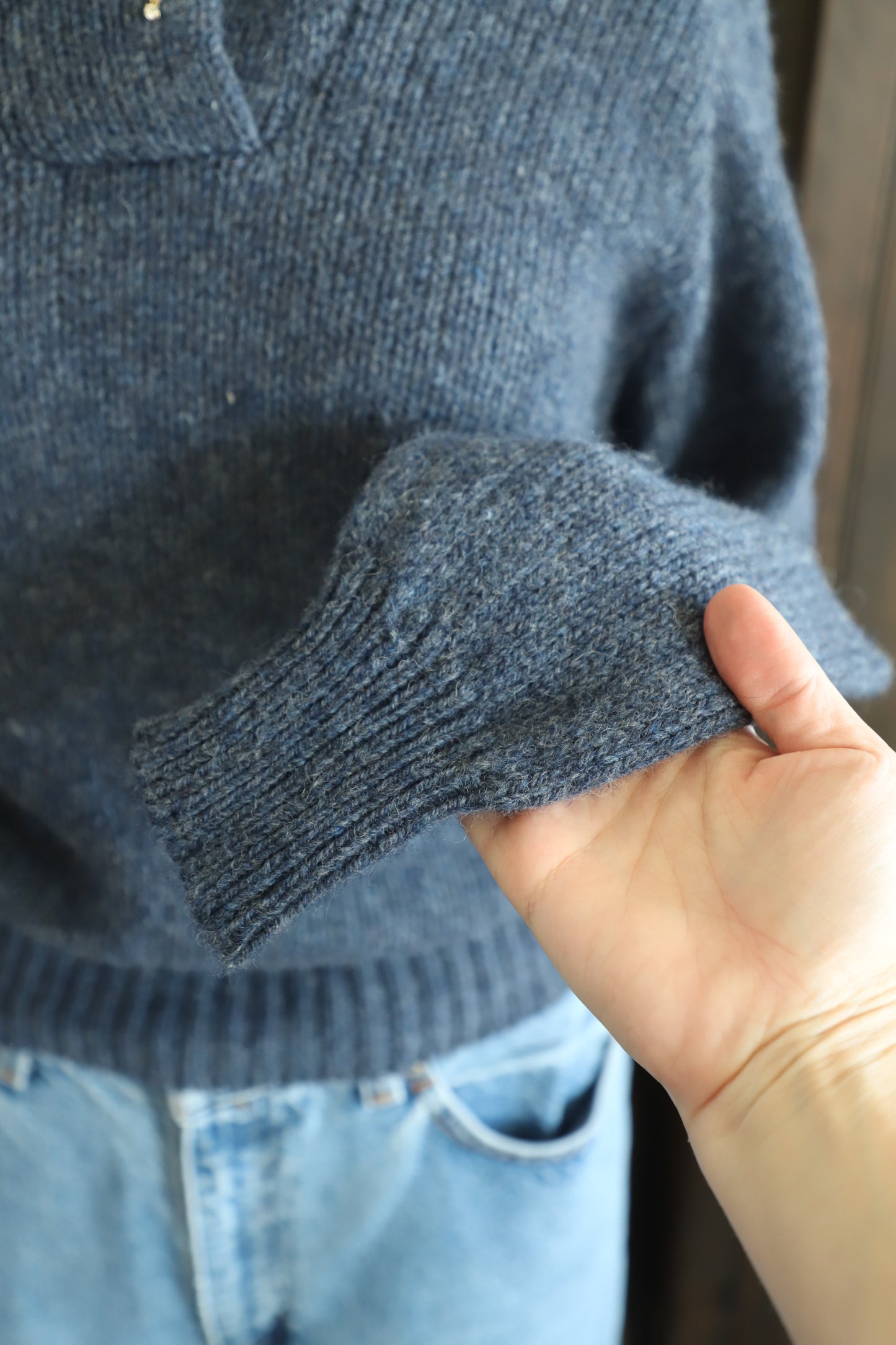 Vintage wool blend sweater