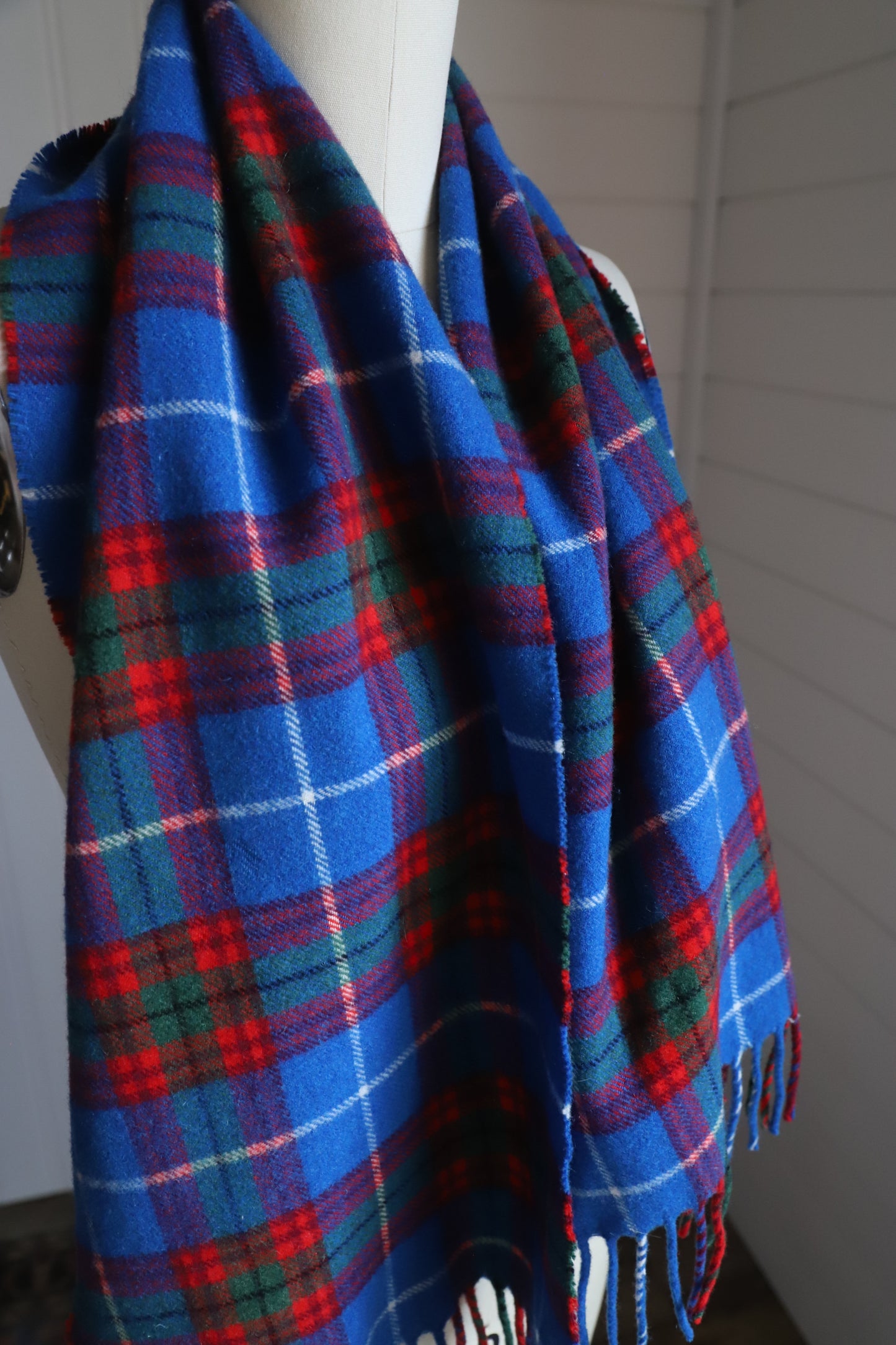 Made in Scotland wool scarf