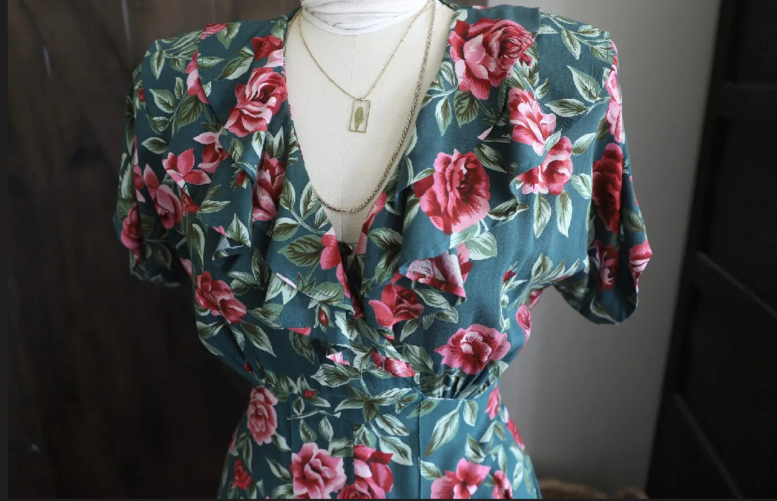 Vintage Roses Dress