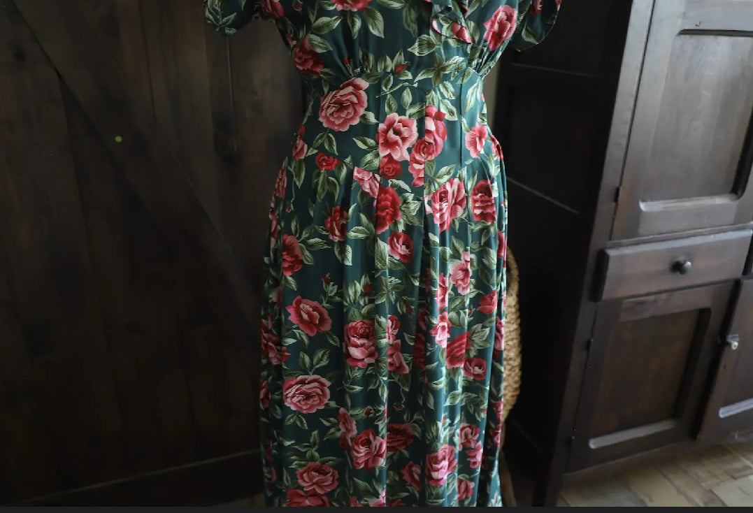 Vintage Roses Dress