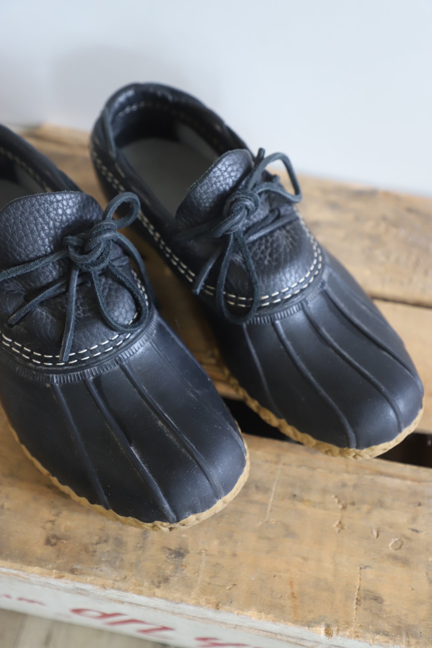 Vintage LLBean duck boots size 6