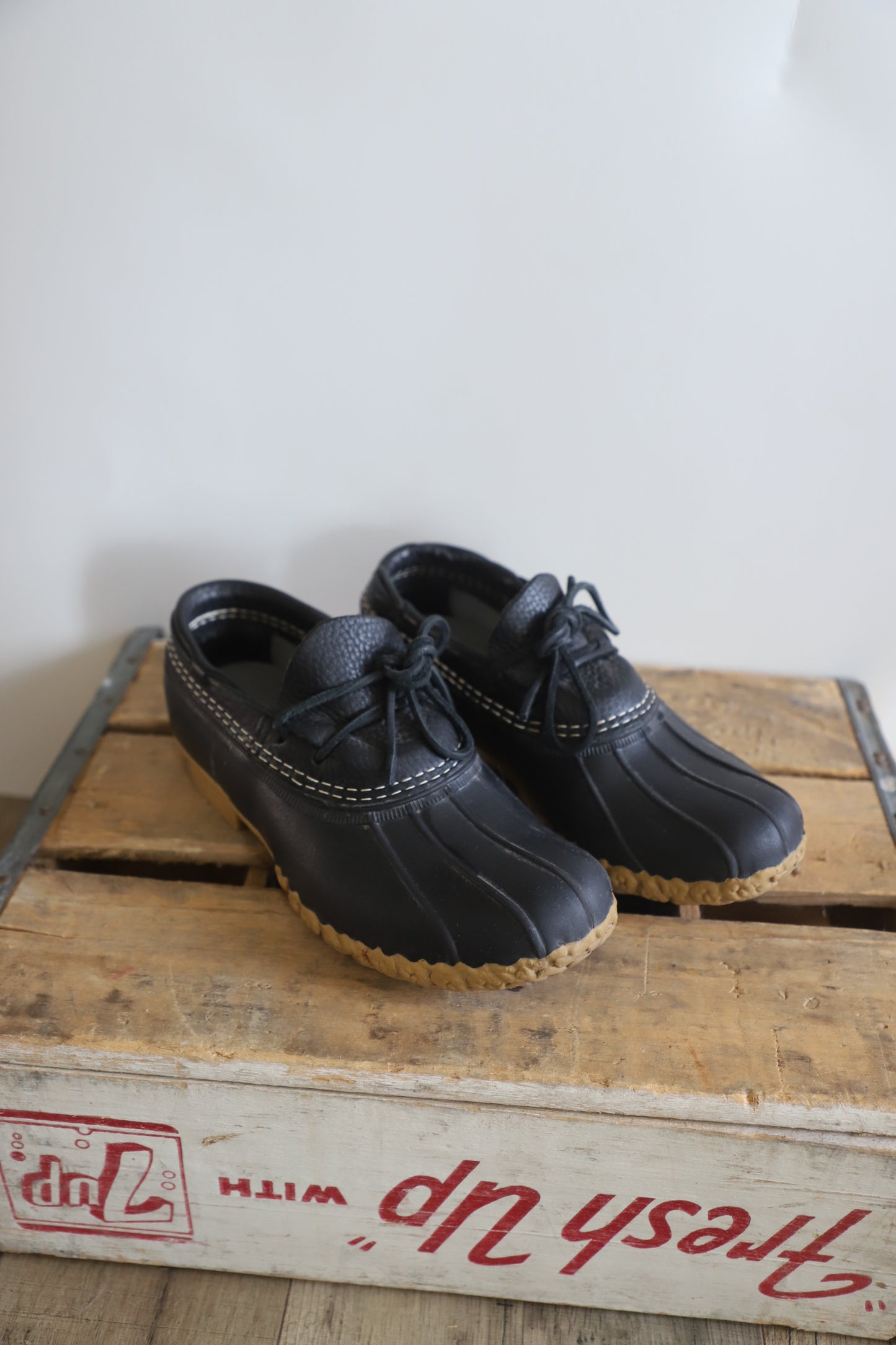 Vintage LLBean duck boots size 6