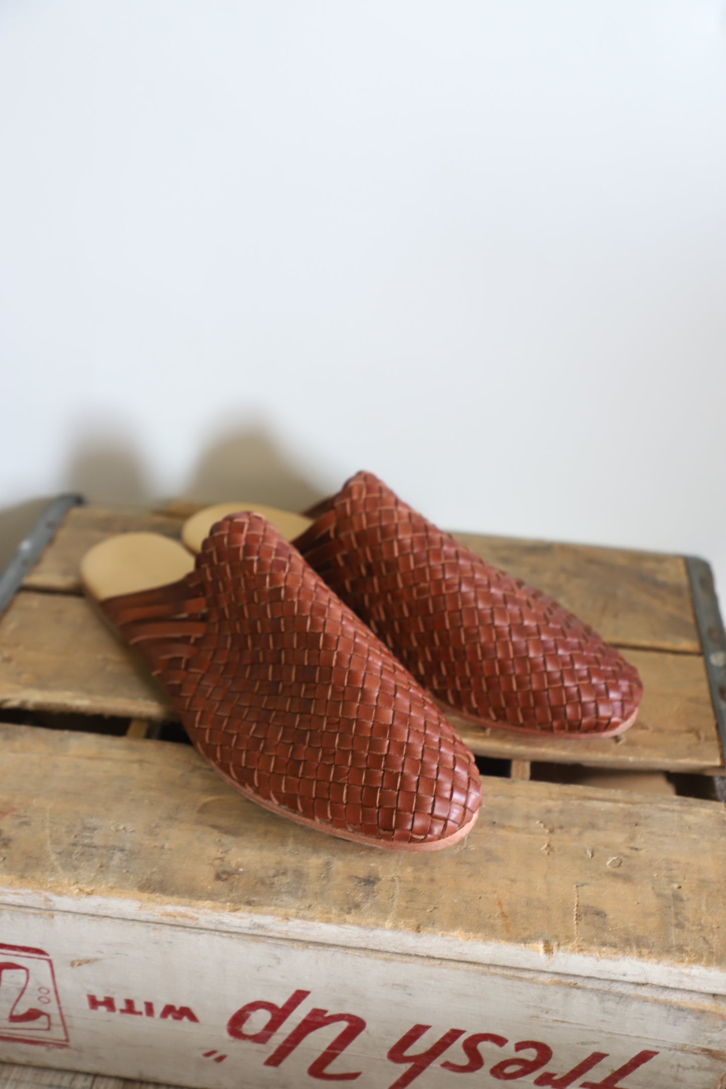 Nisolo woven slip on shoes size 11
