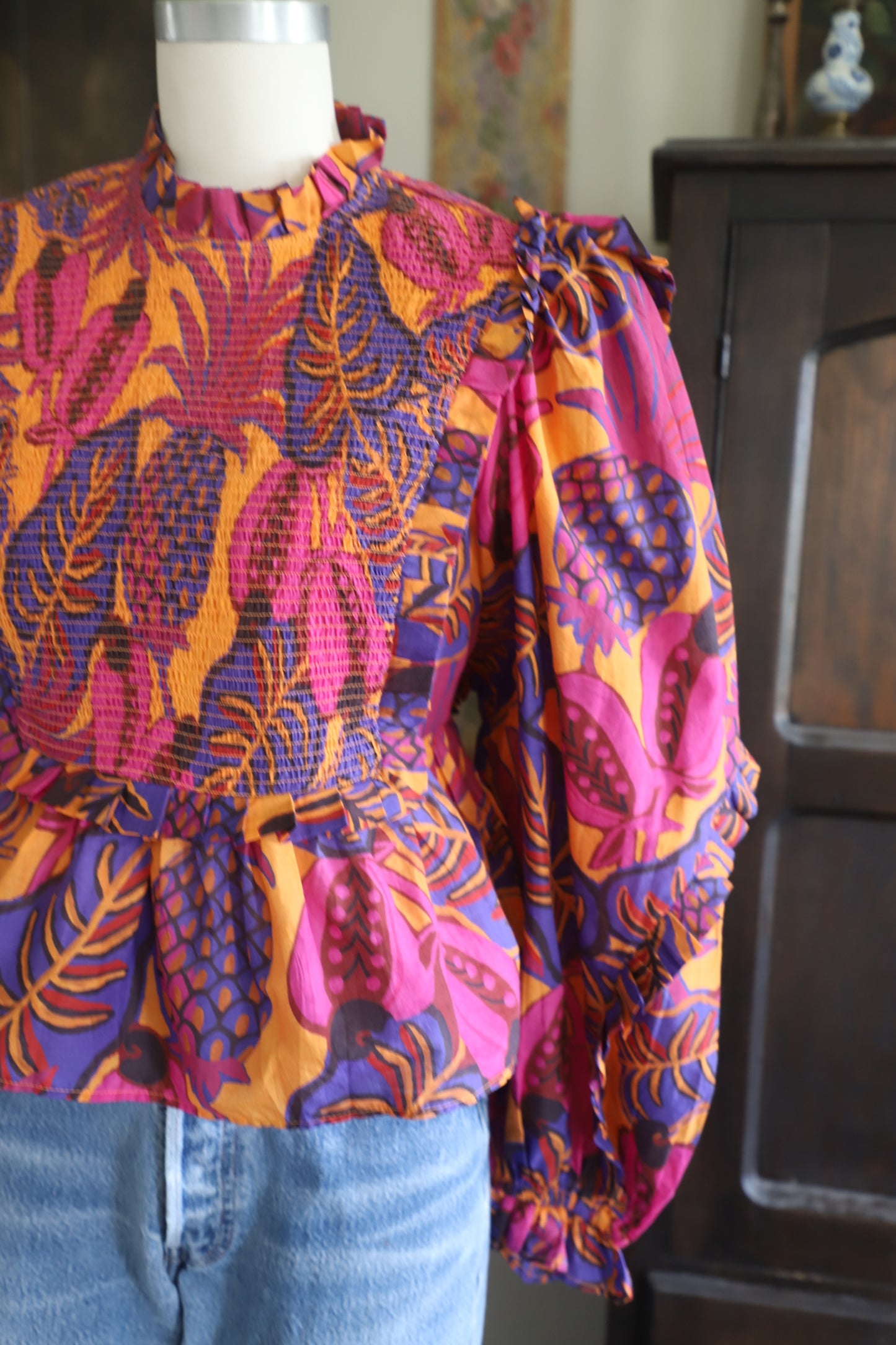 NWT Farm Rio top size XS