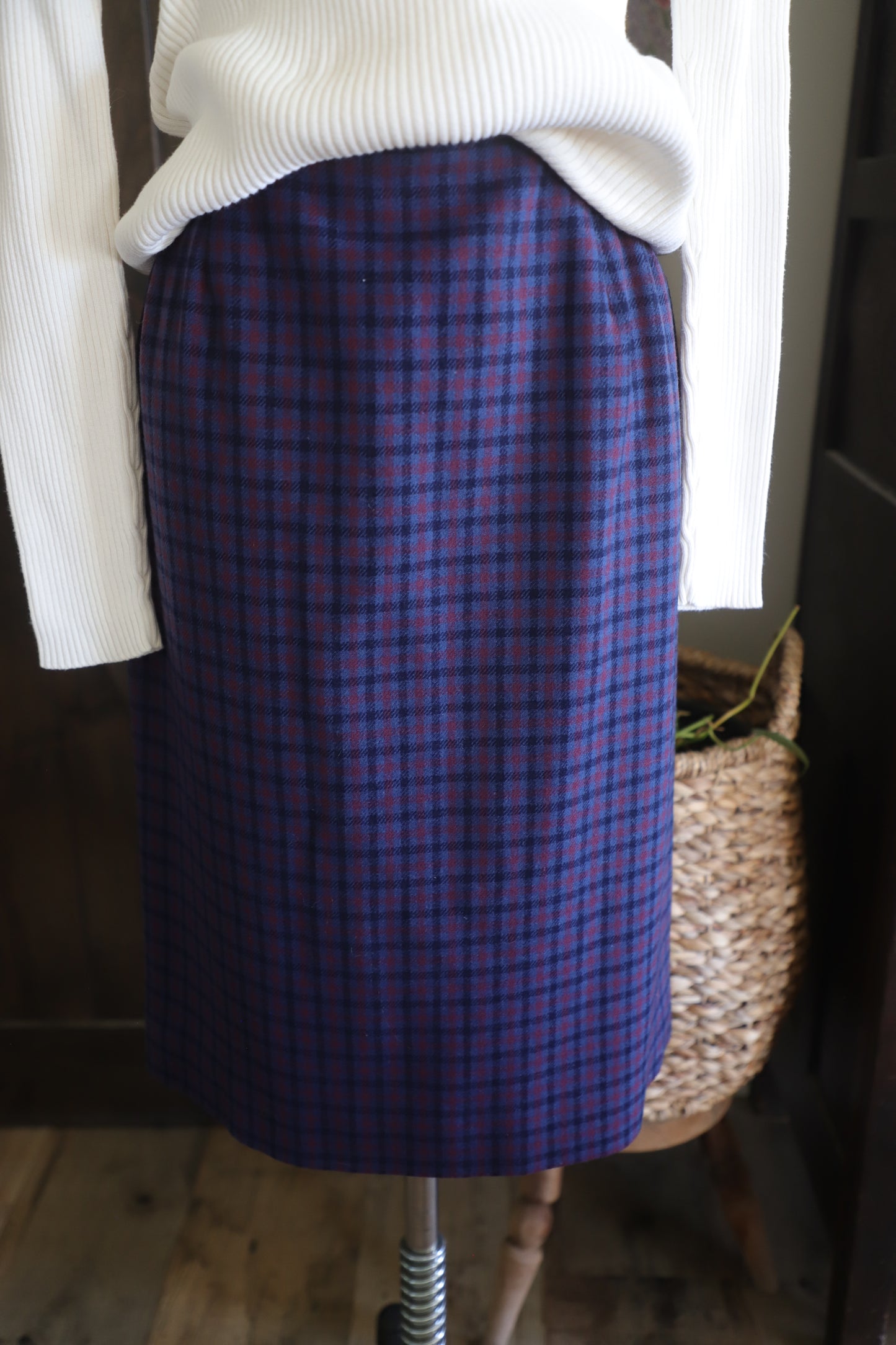 Vintage Pendleton wool skirt size 10