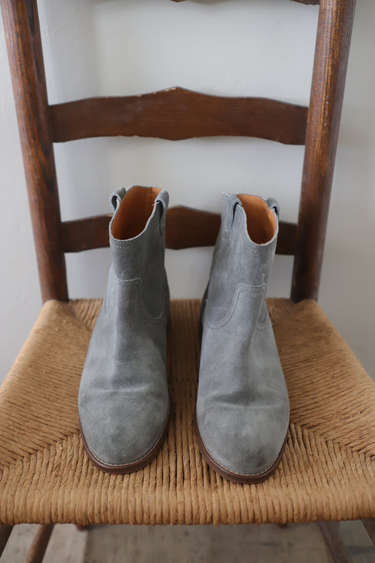 Madewell suede boots size 10