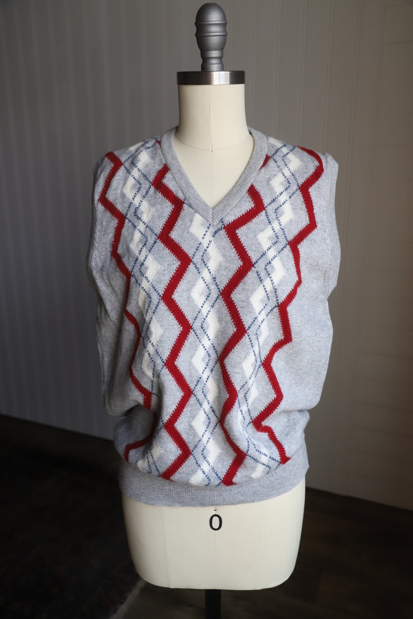 Vintage cotton/wool vest size M